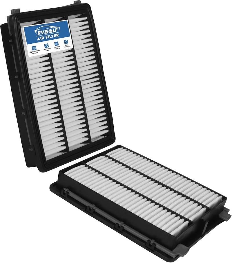 RVgolf 2PCS Engine Air Filter Fit for Hyundai Tucson 2016-2021, Kia Sportage 2017-2022 Air Filter Replacement Engine Filter Automotive Accessories# CA12065 - Image 1
